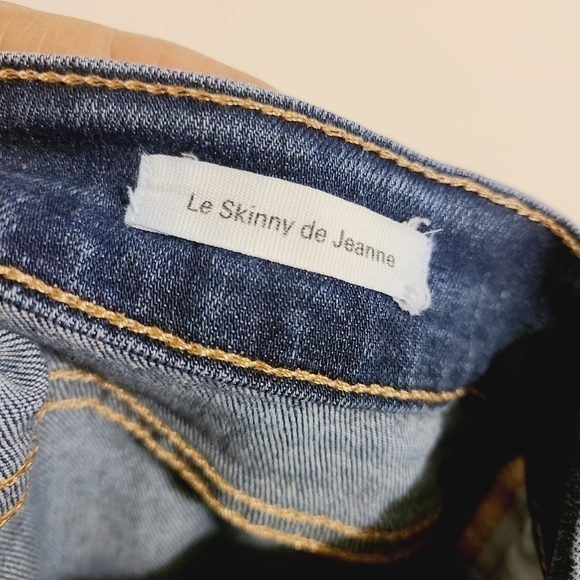FRAME Denim | Le Skinny de Jeanne Skinny Jeans in Queensway Wash (Size 28) - Picture 9 of 16